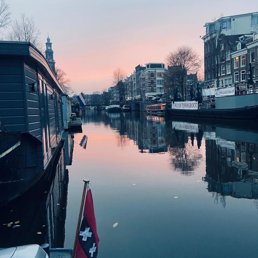 Houseboat Bonnie Bed & Breakfast Amsterdam Exterior photo